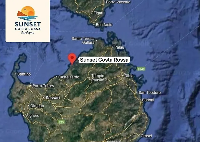 Сasa de vacaciones Sunset Costa Rossa 1223 Splendida Vista Mozzafiato Isola Rossa (Sassari)